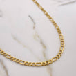 Cadena Figaro 6.5gr / 50cm / 4mm Oro Amarillo +0 $
