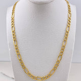 Cadena Figaro 12.55gr / 60cm / 5.2mm Oro Amarillo +0 $