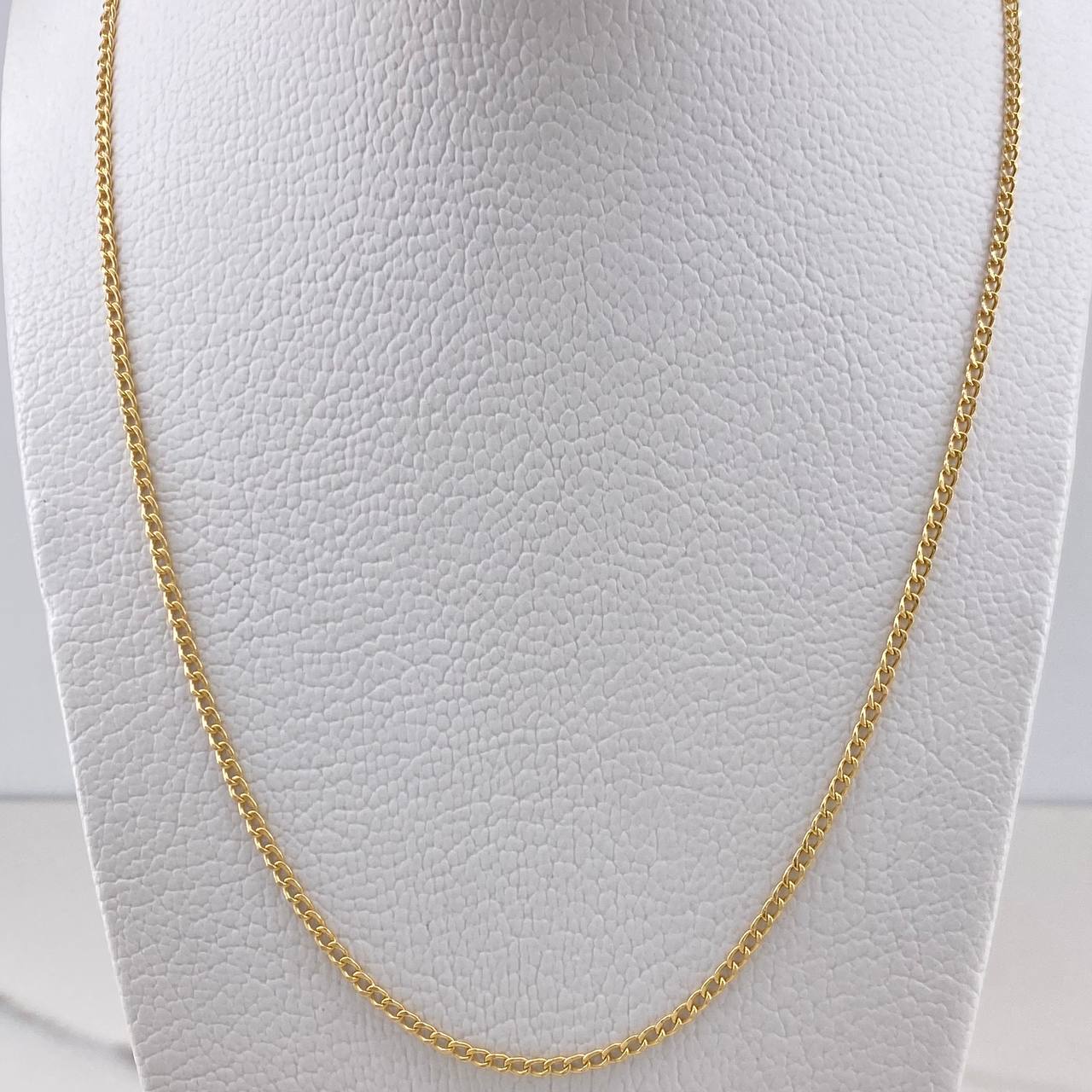 Cadena Cubana 3.6gr / 60cm / 3mm Oro Amarillo +0 $