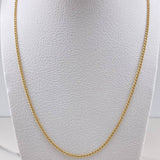Cadena Cubana 3.6gr / 60cm / 3mm Oro Amarillo +0 $