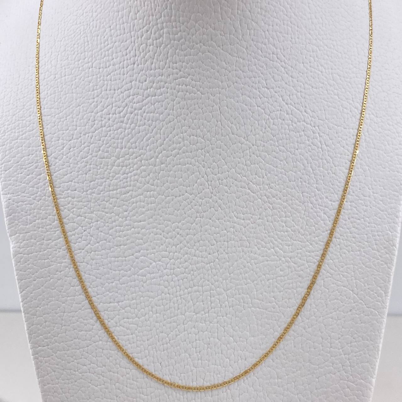 Cadena Escalera 0.85gr / 40cm / 1mm Diamantado  Oro Amarillo +3 $