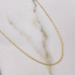 Cadena Escalera 0.85gr / 40cm / 1mm Diamantado  Oro Amarillo +3 $