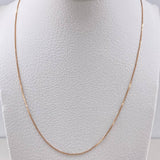 Cadena Veneciana 0.9gr / 40cm / 0.2mm Oro Rosa +3 $