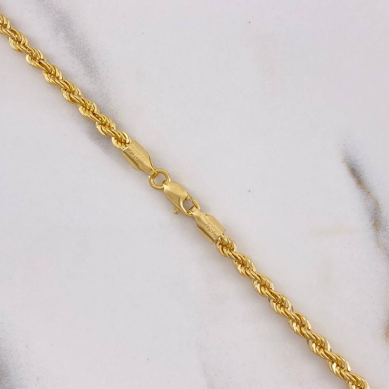 Cadena Lazo 8.25gr / 60cm / 3.2mm Oro Amarillo +3 $
