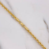 Cadena Lazo 8.25gr / 60cm / 3.2mm Oro Amarillo +3 $