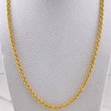 Cadena Lazo 8.25gr / 60cm / 3.2mm Oro Amarillo +3 $