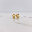 Topos Bola 0.65gr / 5mm Diamantadas Oro Amarillo 18K #