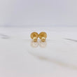 Topos Bola 0.45gr / 3mm Diamantadas Oro Amarillo 18K #