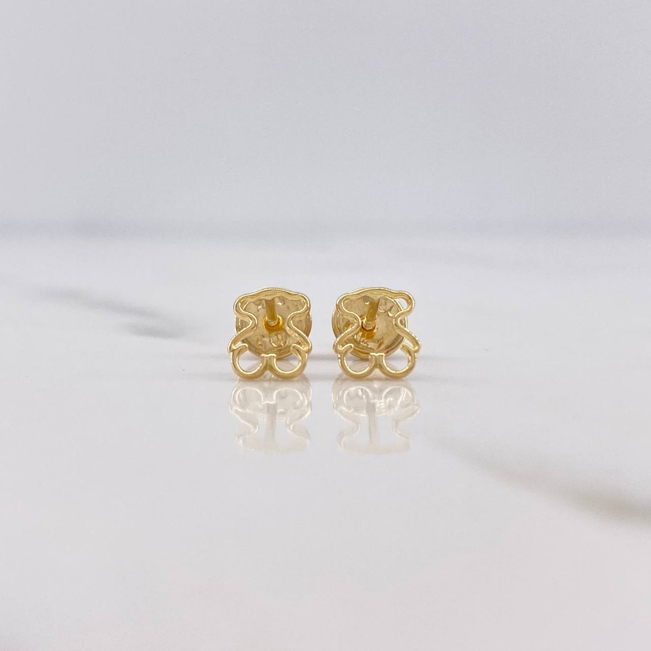 Topos Oso TS Silueta 0.55gr / Oro Amarillo &