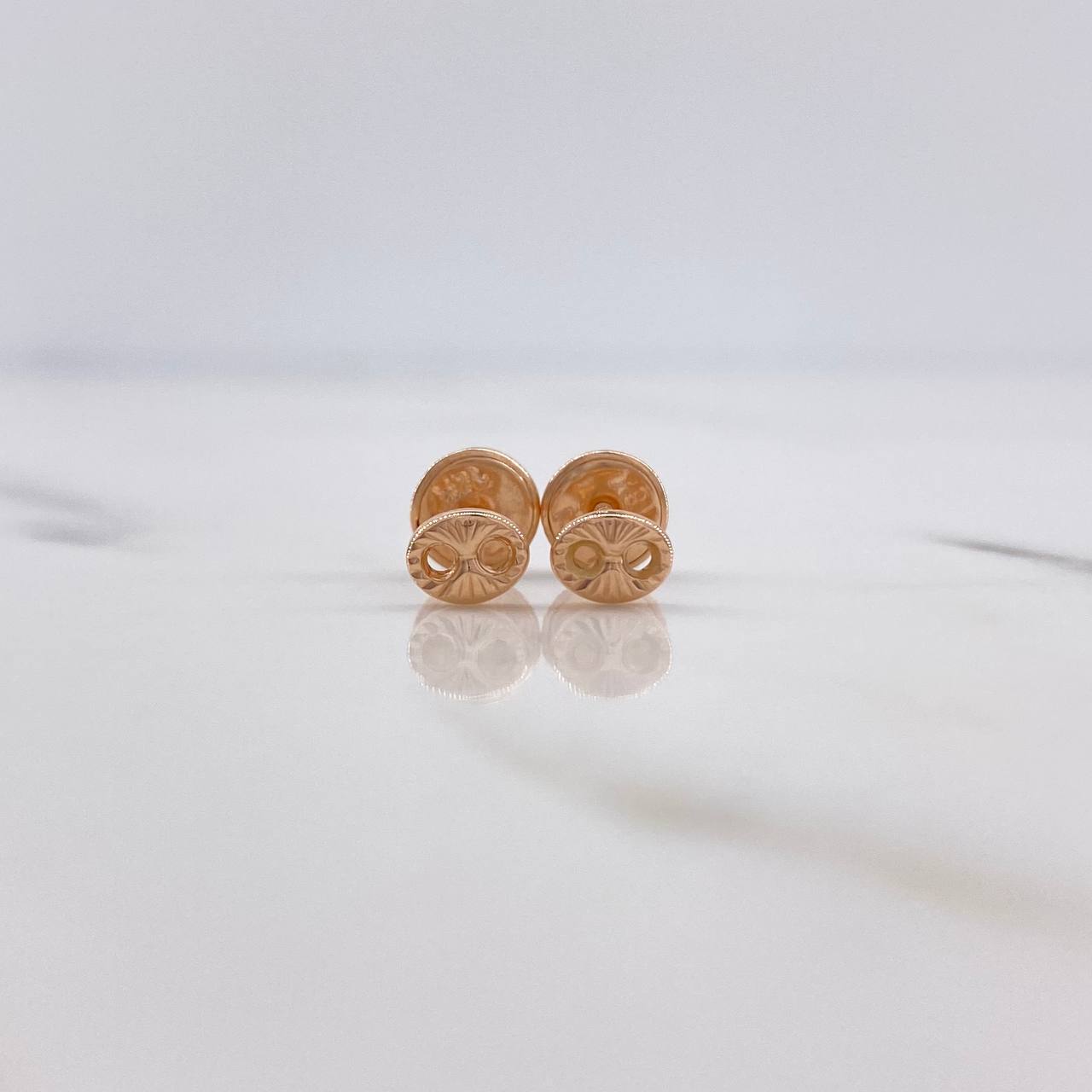 Topos GC 0.45gr / Diamantados Oro Rosa $