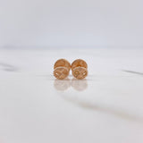 Topos GC 0.45gr / Diamantados Oro Rosa $