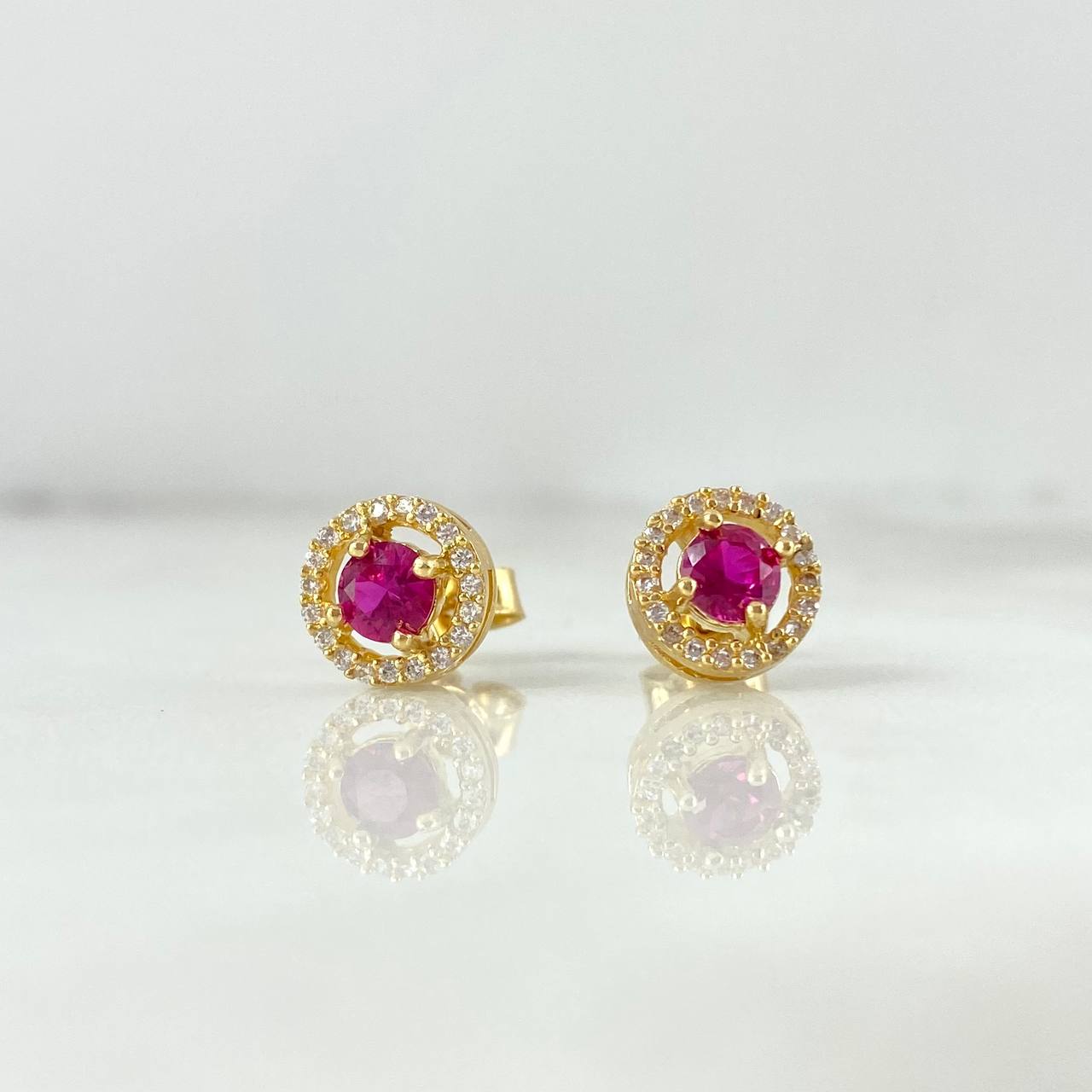Topos Halo Circulo 3.3gr / Circones Fucsia Blancos Oro Amarillo &