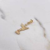 Dije San Miguel Arcangel 1.15gr / 2.9cm / Oro Amarillo $