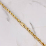 Cadena Lazo 14.6gr / 60cm / 4.15mm Oro Amarillo +3 18K $