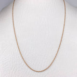 Cadena Singapur 1.9gr / 45cm / 1.3mm Tres Oros +3 18K $