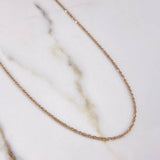 Cadena Singapur 1.9gr / 45cm / 1.3mm Tres Oros +3 18K $