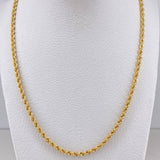Cadena Lazo 5.6gr / 60cm / 2.6mm Oro Amarillo +3 18K $