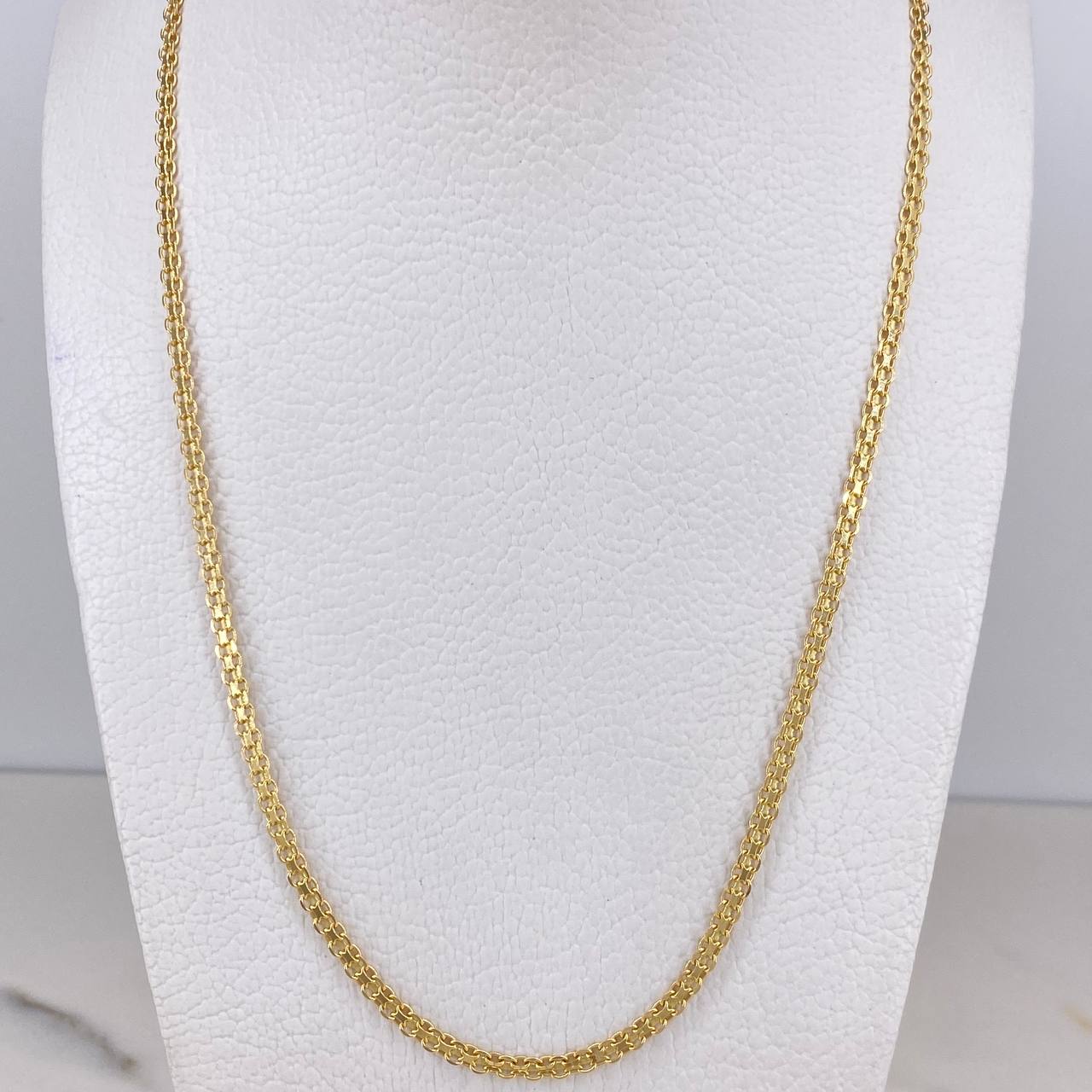Cadena China 8.5gr / 60cm / 2.4mm Oro Amarillo +0 18K $