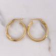 Candongas Paris 2.4gr / 2.5cm / Oro Amarillo 18K $