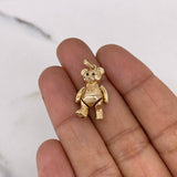 Dije Oso Articulado 4gr / 2.5cm / Oro Amarillo 18K $