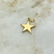 Dije Estrella 0.8gr / 2.4cm / Troquelado Oro Amarillo $