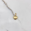Dije Corazón 0.9gr / 1.8cm / Soplado Oro Amarillo $