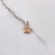Dije Estrella 0.55gr / 1.9cm / Soplado Oro Rosa $