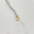 Dije Rostro Media Luna 0.2gr / 1.3cm / Liso Soplado Oro Amarillo $
