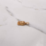 Dije Rostro de Cristo 1.85gr / 2.2cm / Liso Oro Rosa $