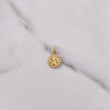 Dije San Benito 0.5gr / 1.8cm / Plano Troquelado Oro Amarillo $