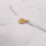 Dije San Benito 2.35gr / 2.1cm / Macizo Oro Amarillo $