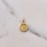 Dije Virgen del Carmen 0.6gr / 1.9cm / Liso Oro Amarillo