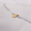 Dije Medalla Cristo 1.2gr / 1.8cm / Liso Oro Amarillo $