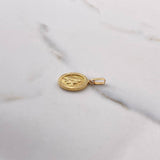 Dije Virgen del Carmen 1.05gr / 2.5cm / Troquelado Bordes Diamantados Oro Amarillo $