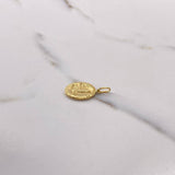 Dije Virgen De Santa Marta 1.1gr / 2.4cm / Troquelado Oro Amarillo $