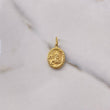 Dije Virgen De Santa Marta 1.1gr / 2.4cm / Troquelado Oro Amarillo $