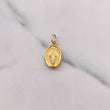 Dije Virgen Milagrosa 1.35gr / 2.5cm / Troquelado Oro Amarillo $