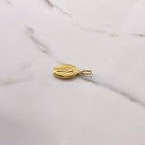 Dije Virgen Milagrosa 1.4gr / 2.5cm / Troquelado Oro Amarillo $