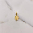 Dije Virgen Milagrosa 0.95gr / 2cm / Troquelado Oro Amarillo $