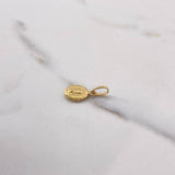Dije Virgen de Guadalupe 0.7gr / 1.8cm / Troquelado Oro Amarillo $