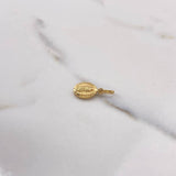 Dije Virgen de Guadalupe 0.5gr / 1.8cm / Troquelado Oro Amarillo $