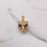 Dije Pantera 5.15gr / 2.5cm / Circones Blancos Negros Fucsias Oro Amarillo $