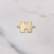 Herraje Rompecabezas Pareja 1.05gr / 2.2cm / 15mm*13mm Liso Oro Amarillo $