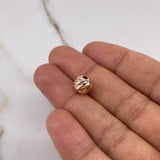 Bola Diamantada 0.6gr / 8mm Oro Rosa &