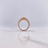 Anillo Virgen de Guadalupe Silueta 11.35gr / T11 1/2 / Circones Blancos Verdes Fucsias Oro Rosa $