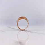 Anillo Virgen de Guadalupe Silueta 6.7gr / T6 1/2 / Circones Blancos Azules Fucsias Oro Rosa $