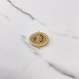 Herraje Corona RX 12.15gr / 3.1cm / Circones Negros Oro Amarillo $