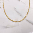 Cadena Figaro 3.5gr / 60cm / 2mm Oro Amarillo +0 $