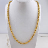 Cadena Lazo 14.25gr / 60cm / 5mm Oro Amarillo +3