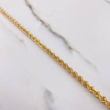 Cadena Lazo 13.95gr / 60cm / 4.2mm Oro Amarillo +3 $